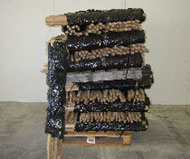 Wood Stakes with Fabric - Contact us in Willacoochee, Georgia, for geotextile, erosion control, weed control, and nursery products.