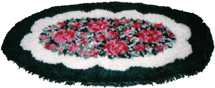 A beautiful rug form Carmen's Pillow Finishing