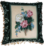 A beautiful pillow from Carmen's Pillow Finishing