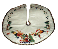 Camen's Pillow Finishing can make rugs for around a Christmas Tree